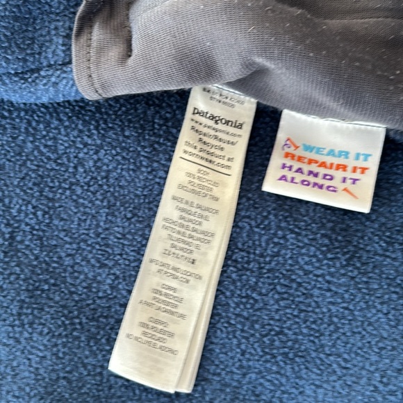 Kids Patagonia Synchilla Fleece Full Zip - Picture 6 of 6